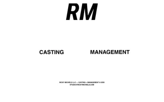Ricky Michiels homepage website preview