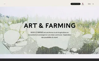 91530 Le Marais homepage website preview