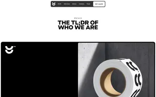 Akeo homepage website preview