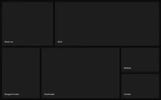 Bram Naus homepage website preview