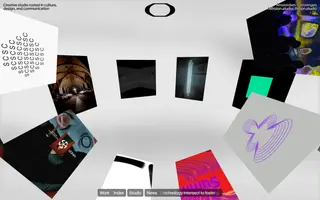 Ozon Studio homepage website preview