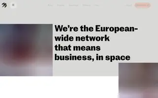 Space Founders homepage website preview