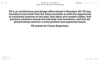 Future Expansion homepage website preview