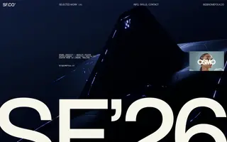 SomeFolk homepage website preview