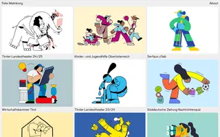 Felix Malmborg homepage website preview